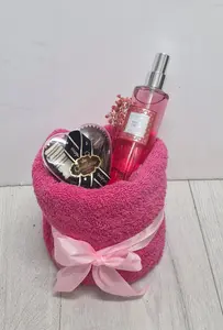 מארז בת מצווה ורוד פוקסיה